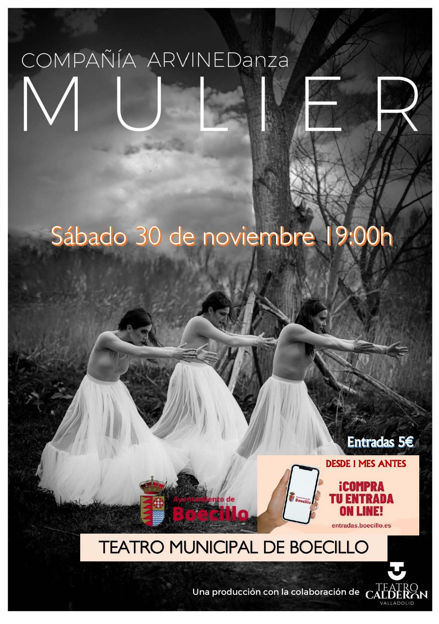 COMPAÑÍA ARVINEDanza PRESENTA MULIER