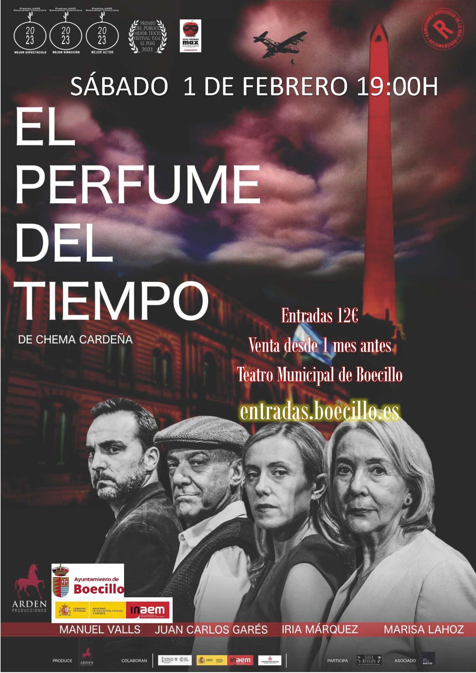 ARDEN PRODUCCIONES PRESENTA: EL PERFUME DEL TIEMPO